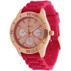 Horlogeband Fossil ES3535 Silicoon Roze 18mm